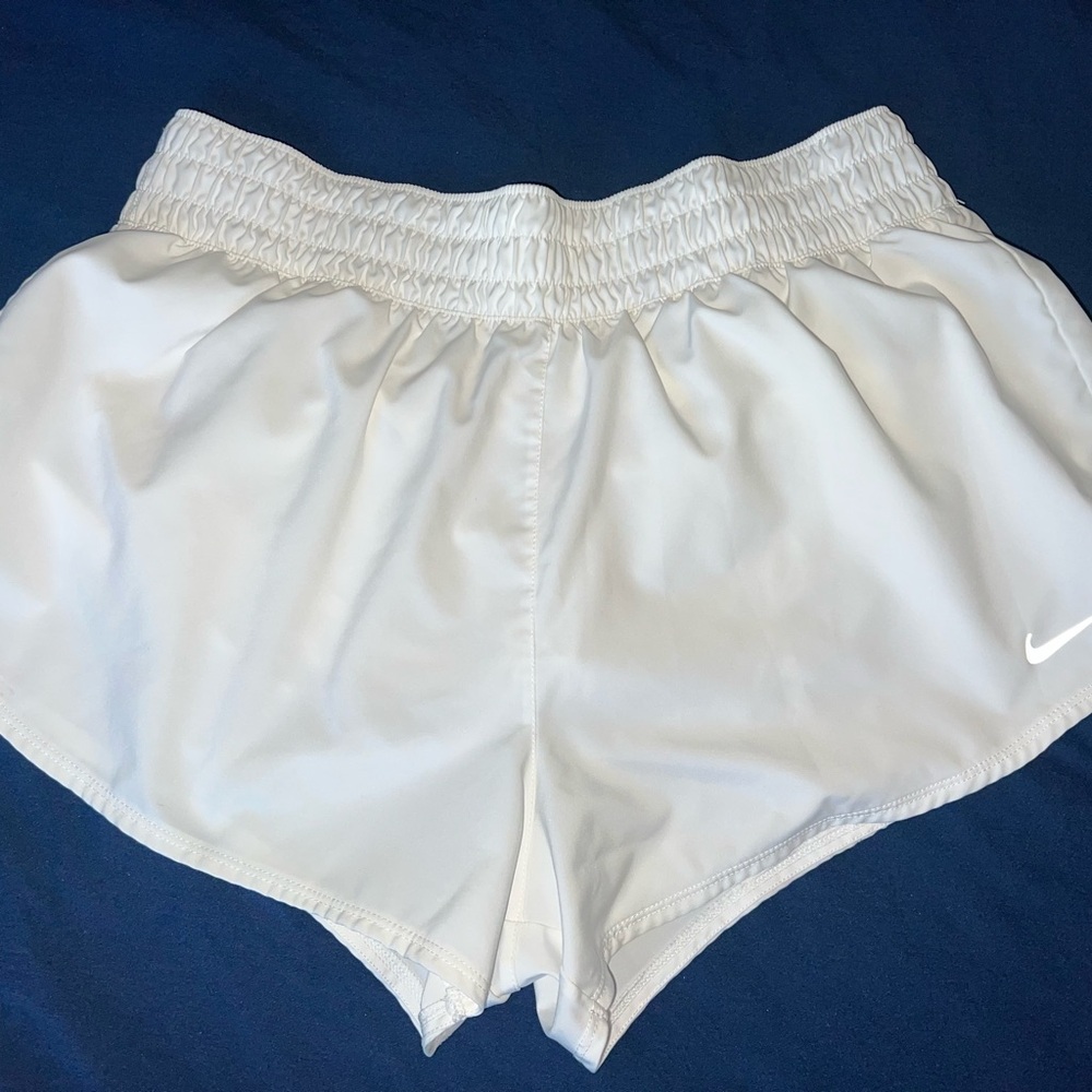 Nike Women's White Large Shorts